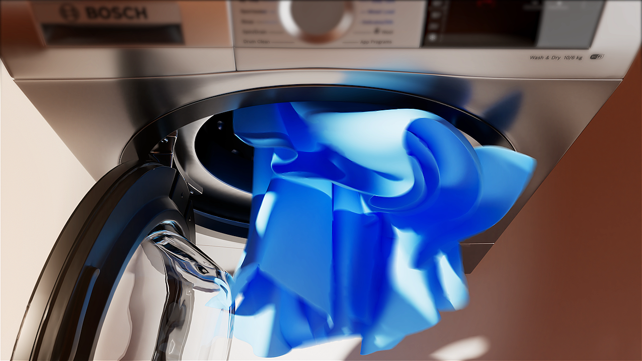 《BOSCH》洗衣机三维动画（图ZMzgwOTE1NDI0） - 动画/影视 - 站酷设计师黑马视觉创意原创素材 - 站酷ZCOOL