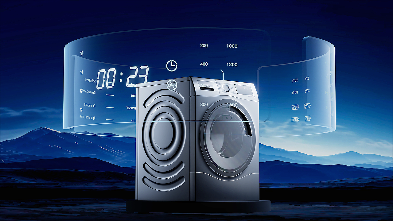 《BOSCH》洗衣机三维动画（图ZMzgwOTE1NDY4） - 动画/影视 - 站酷设计师黑马视觉创意原创素材 - 站酷ZCOOL
