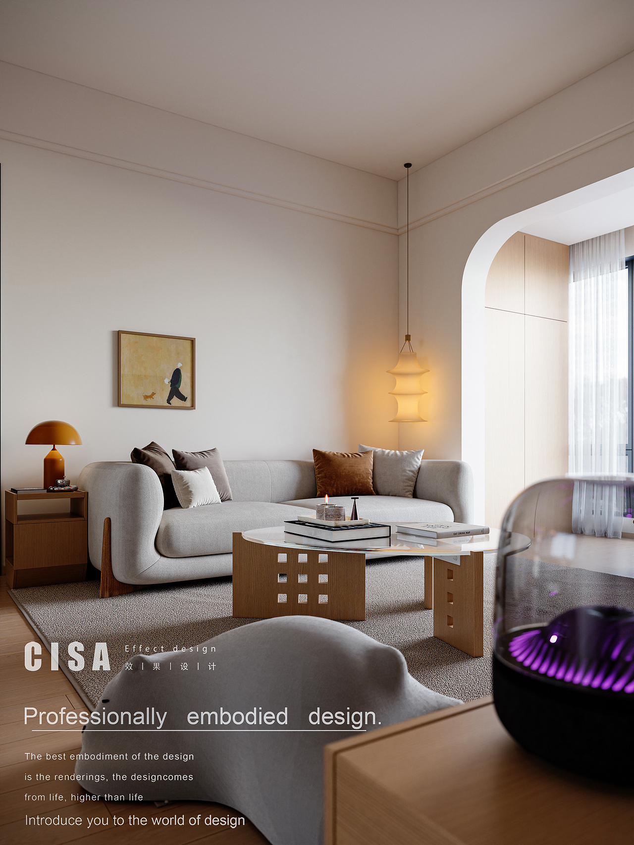 冬天里的原木更温馨