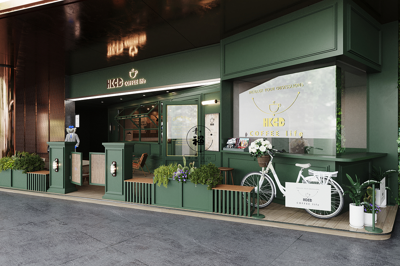 关于【ka'fei】店的怪象（图ZMzgwOTE3MDA4） - 商业空间设计 - 站酷设计师Li长官展厅设计原创素材 - 站酷ZCOOL