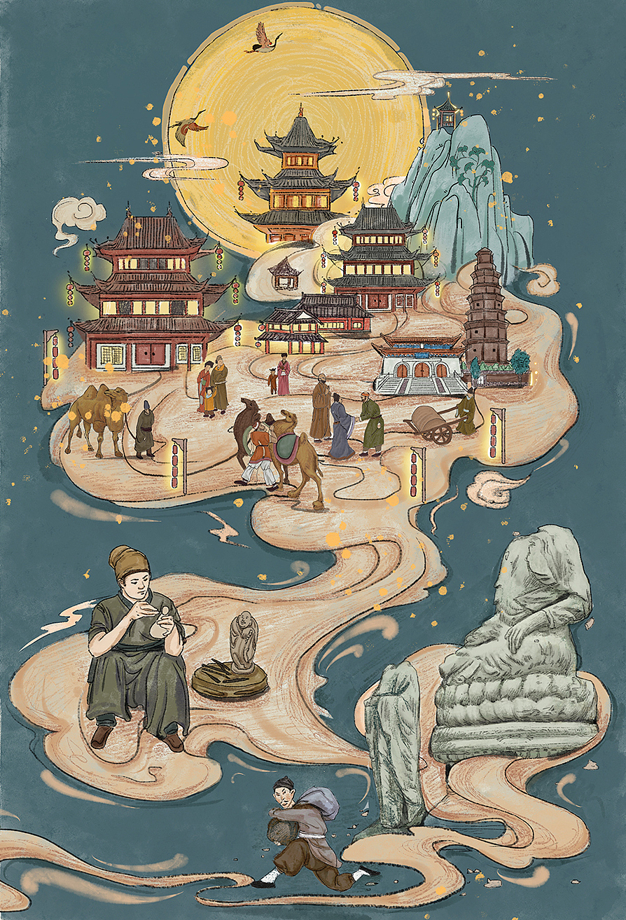 红领巾主题系列（图ZMzgwOTE3MTUy） - 绘本 - 站酷设计师小虎牙Huya原创素材 - 站酷ZCOOL