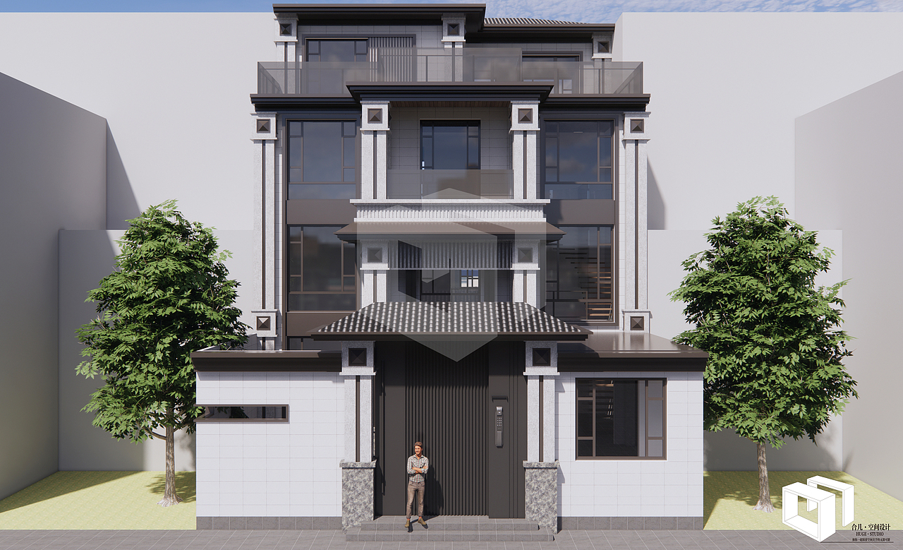 给你一个新中式的家（图ZMzgwOTI1NTg4） - 建筑设计 - 站酷设计师合几空间设计原创素材 - 站酷ZCOOL