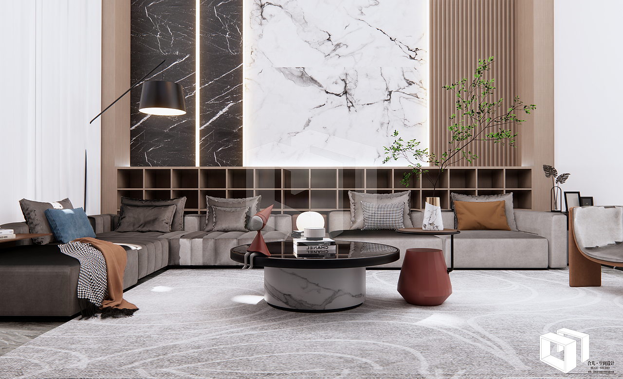 给你一个新中式的家（图ZMzgwOTI1NjU2） - 建筑设计 - 站酷设计师合几空间设计原创素材 - 站酷ZCOOL