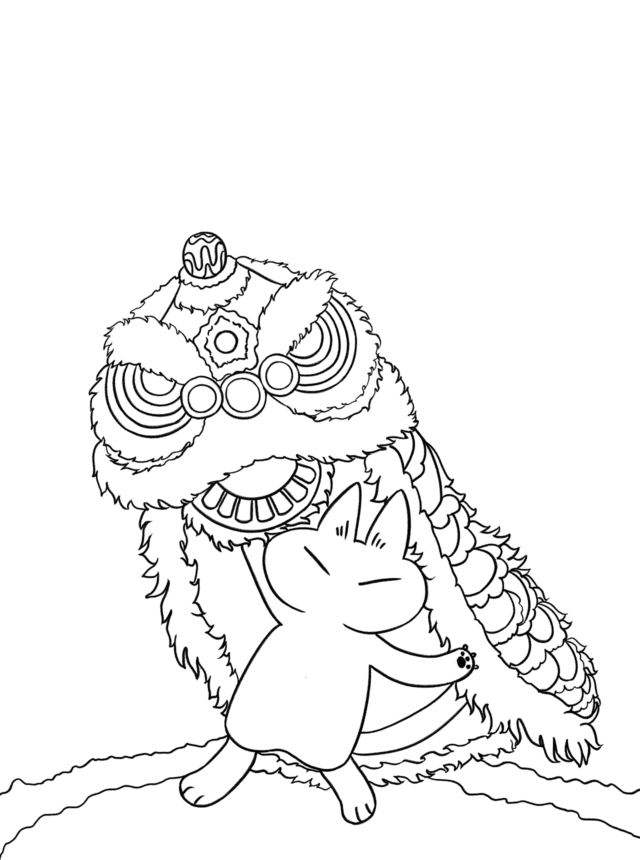 小豆泥的新春奇妙之旅（图ZMzgwOTI3MzEy） - 商业插画 - 站酷设计师冰糖橙子插画原创素材 - 站酷ZCOOL