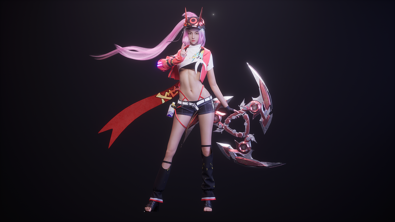 缭乱忍侠——乱破,参上!UE5次时代数字人建模