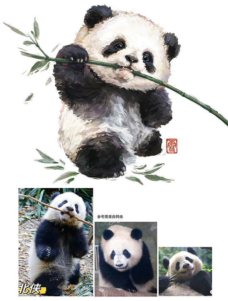 「国宝图鉴」No.1-No.19（图ZMzgwOTM1NDg0） - 商业插画 - 站酷设计师雪娃娃童画原创素材 - 站酷ZCOOL