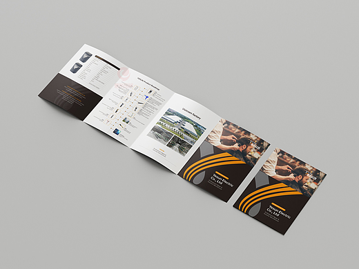 一希品牌设计--折页系列宣传品
