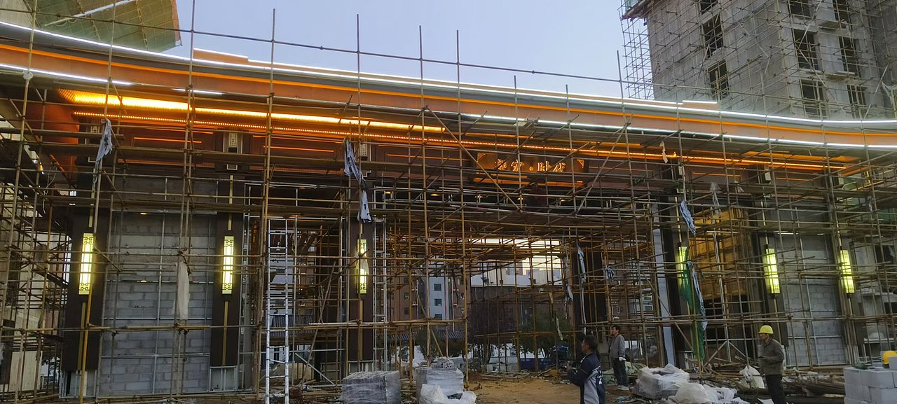 河北保定望宏时代售楼部中式门楼仿铜金属装饰工程（图ZMzgwOTU0MDM2） - 其他工业/产品 - 站酷设计师众钰15014653434原创素材 - 站酷ZCOOL