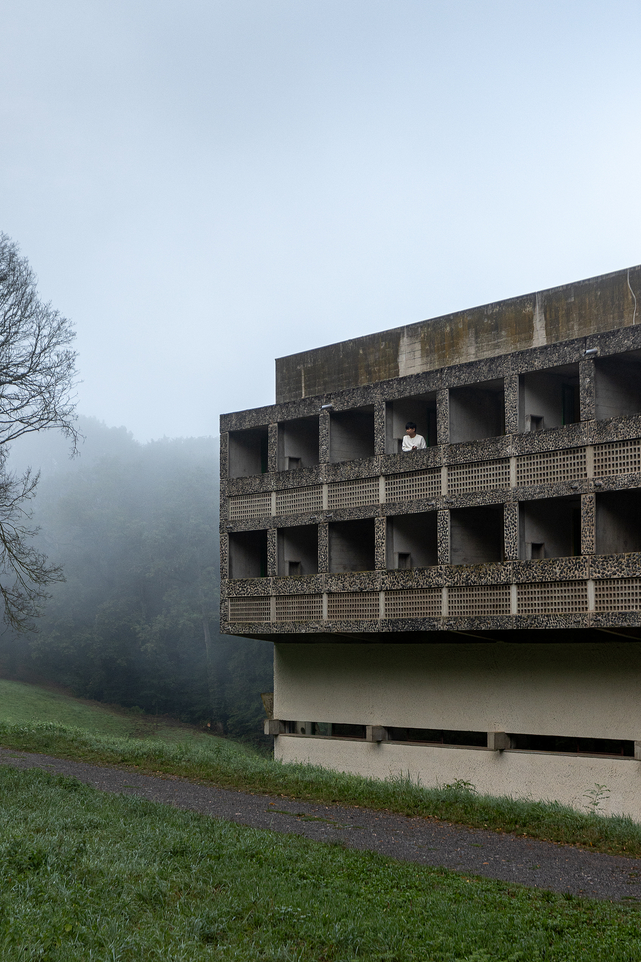 建筑摄影|法国里昂|柯布西耶|拉图雷特修道院