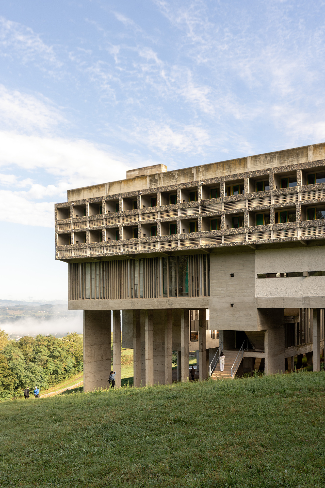 建筑摄影|法国里昂|柯布西耶|拉图雷特修道院