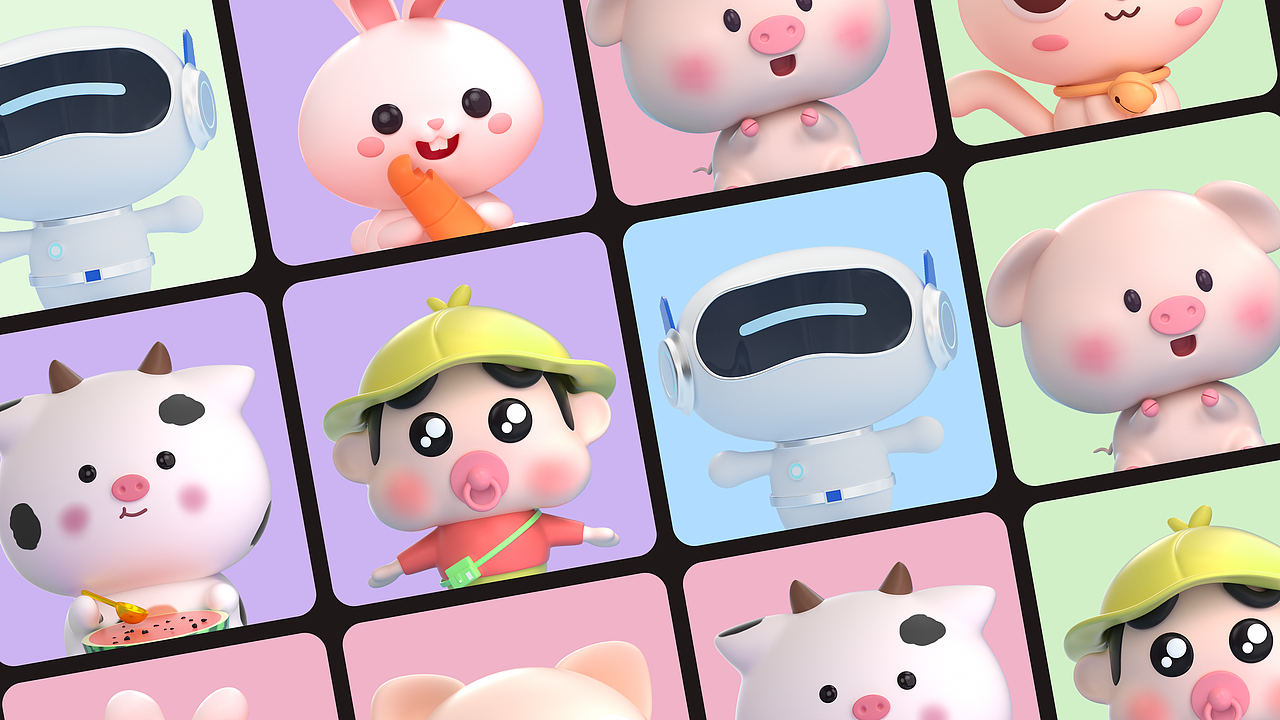 工具人的小怪IP（圖ZMzgwOTU4Njcy） - 產(chǎn)品 - 站酷設(shè)計師owen戒原創(chuàng)素材 - 站酷ZCOOL