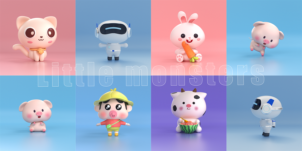 工具人的小怪IP（圖ZMzgwOTU4Njky） - 產(chǎn)品 - 站酷設(shè)計師owen戒原創(chuàng)素材 - 站酷ZCOOL