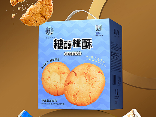 年货礼盒摄影#桃酥#稻香村