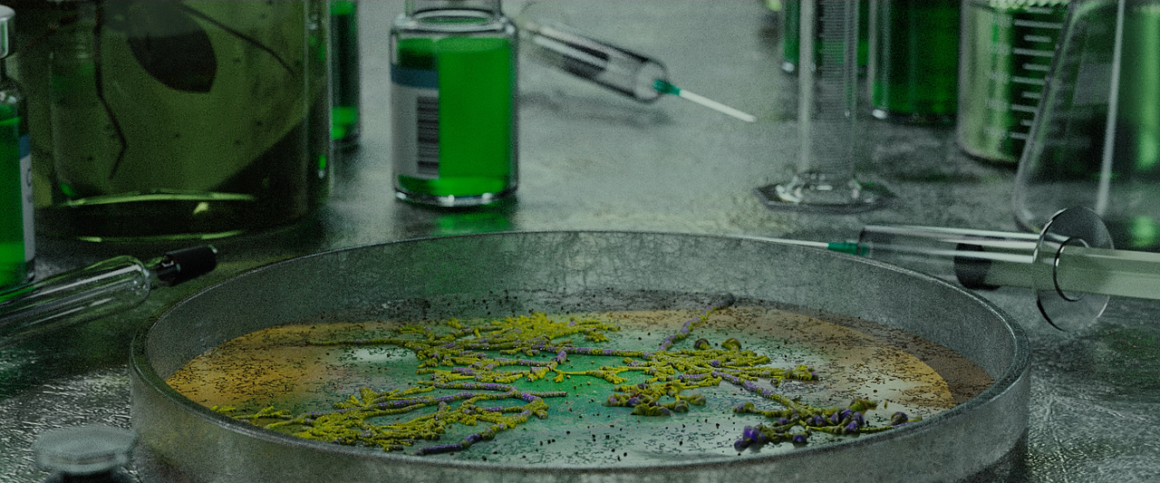 Blender个人实验短片VEINA