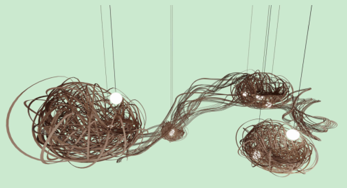 商业空间灯光美陈装饰吊灯软装灯具工厂铭星厂家
