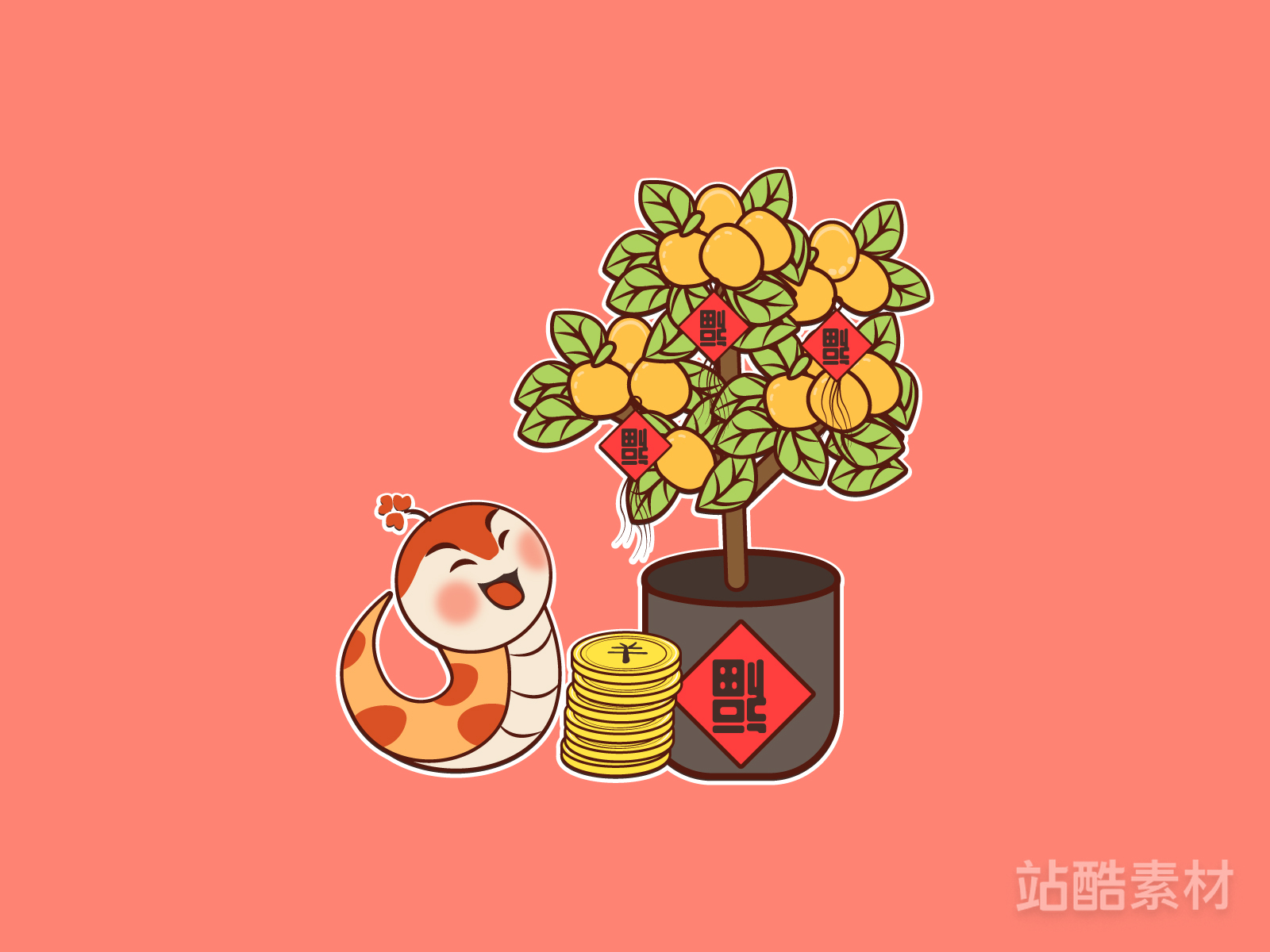 萌蛇出洞-50款可爱卡通蛇年素材（图ZMTQ5NTUwMDA=） - 资讯 - 站酷设计师站酷素材原创素材 - 站酷ZCOOL