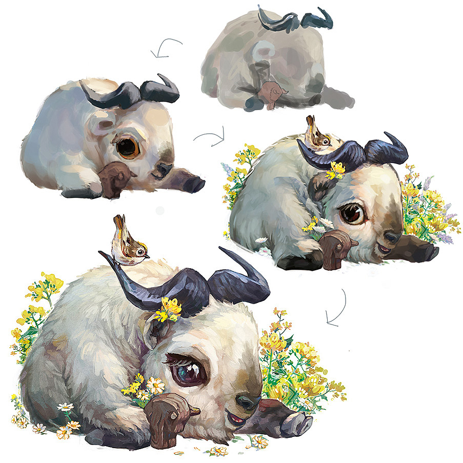 【中国珍稀野生动物】生物多样性（图ZMzgwOTcyMDQw） - 商业插画 - 站酷设计师雪娃娃童画原创素材 - 站酷ZCOOL