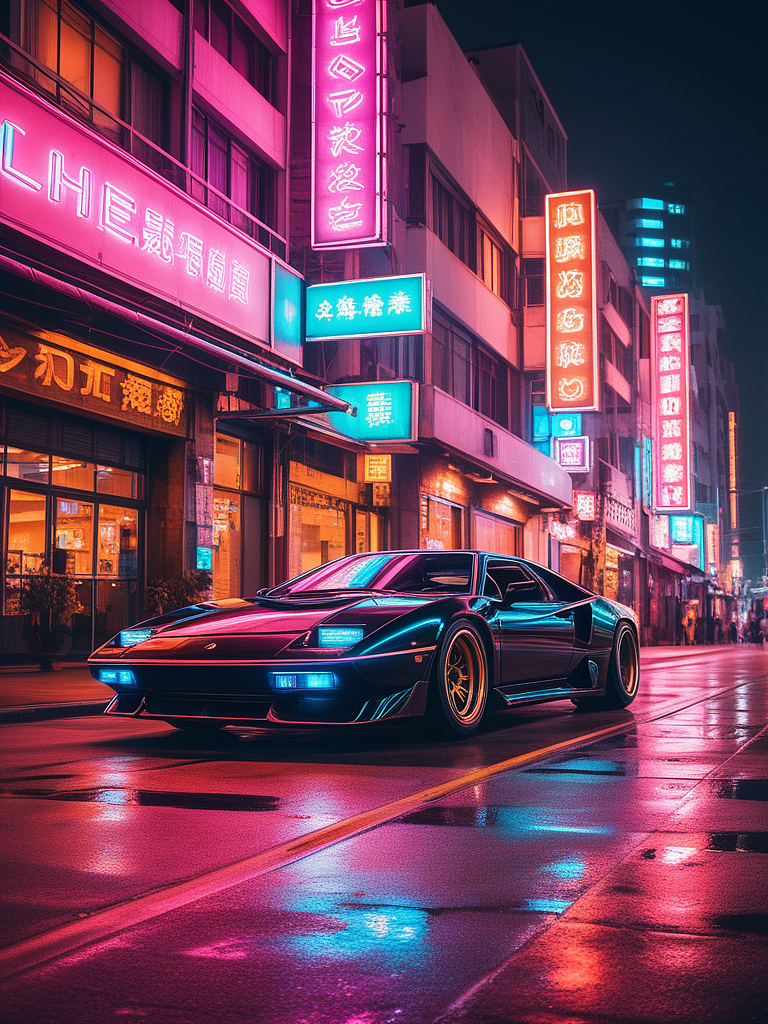 赛博朋克——城市的夜晚（图ZMzgwOTgzNzky） - 其他动漫 - 站酷设计师独one无two原创素材 - 站酷ZCOOL