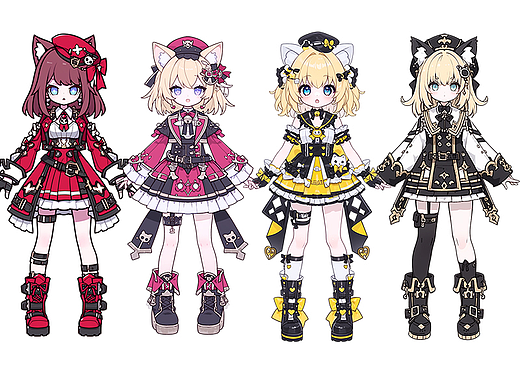 OC人设- 猫咪学院（女）