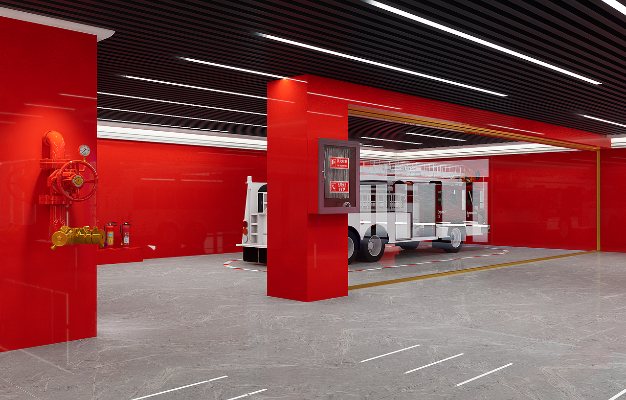 消防教育体验馆（图ZMzgwOTkzMjgw） - 展陈设计 - 站酷设计师羅成原创素材 - 站酷ZCOOL