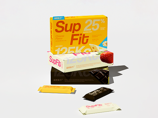 品牌设计｜SupFit超燃食力｜by 1ST