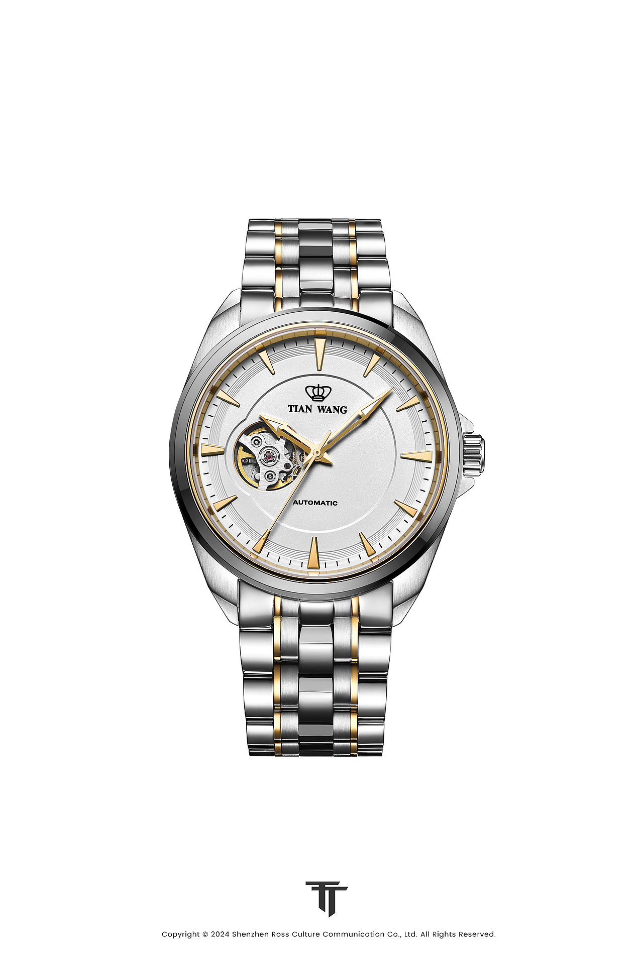 产品静物|天王表静物白底图