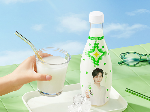 饮品拍摄｜李子园气泡奶✖乐柠视觉