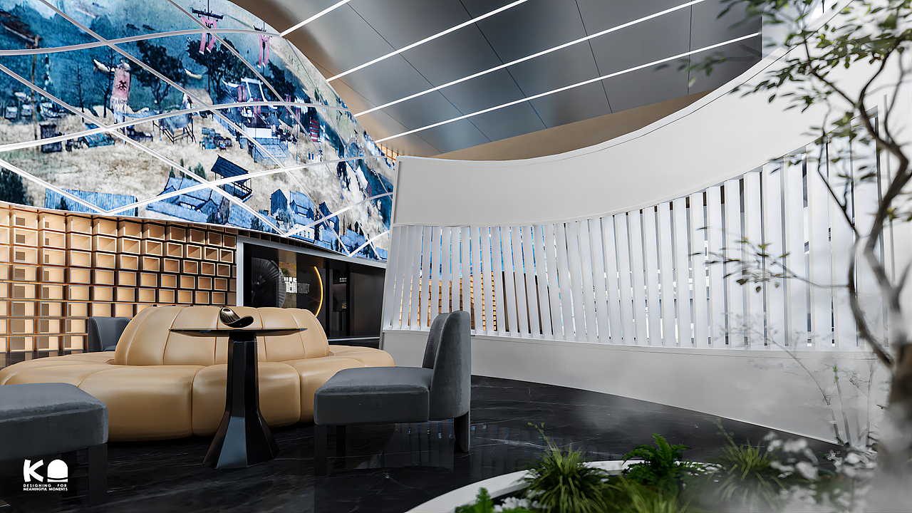 印艺小镇展馆设计（图ZMzgxMDEyMjM2） - 展陈设计 - 站酷设计师MMC锐原创素材 - 站酷ZCOOL