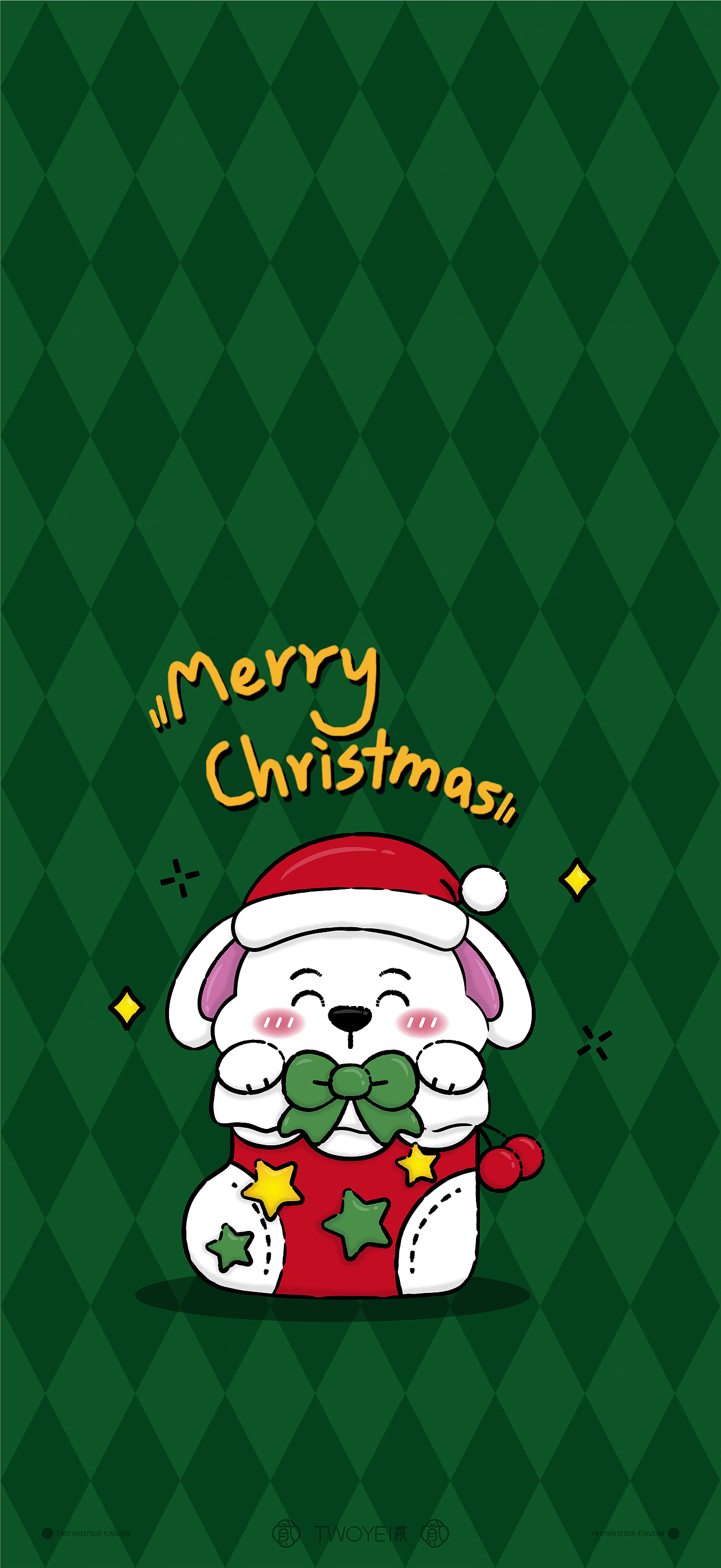 | 贰叁肆王国 | 原创插画 | 圣诞节（图ZMzgxMDE2MzAw） - 创作习作 - 站酷设计师Manman_贰2原创素材 - 站酷ZCOOL