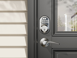 C4D渲染節(jié)選/Veise智能門鎖主圖A+