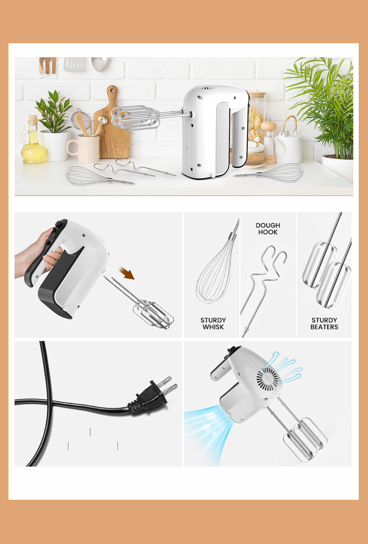 亚马逊搅拌机主副图A+