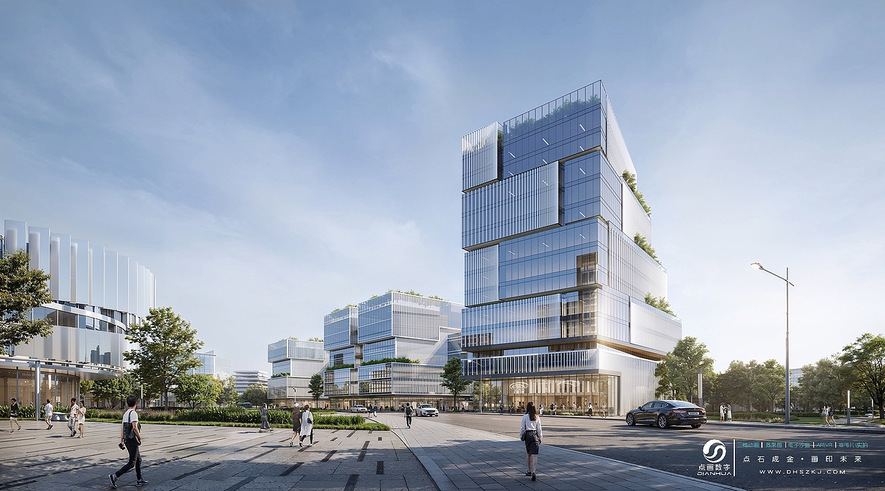 2024年建筑效果图作品01（图ZMzgxMDM3MDU2） - 建筑/空间 - 站酷设计师点画数字原创素材 - 站酷ZCOOL