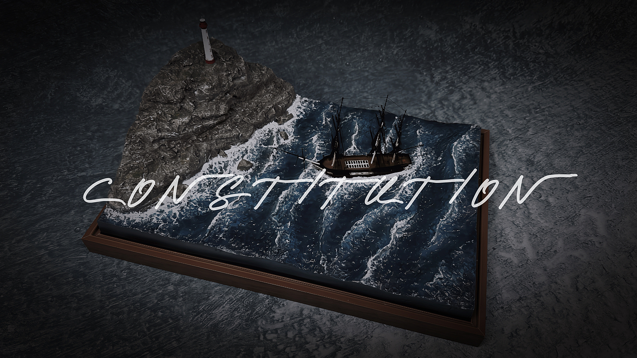 宪法号风帆护卫舰