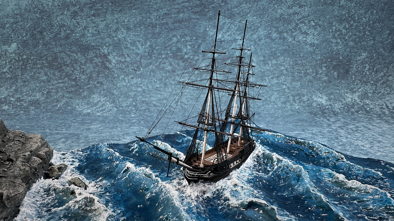 宪法号风帆护卫舰