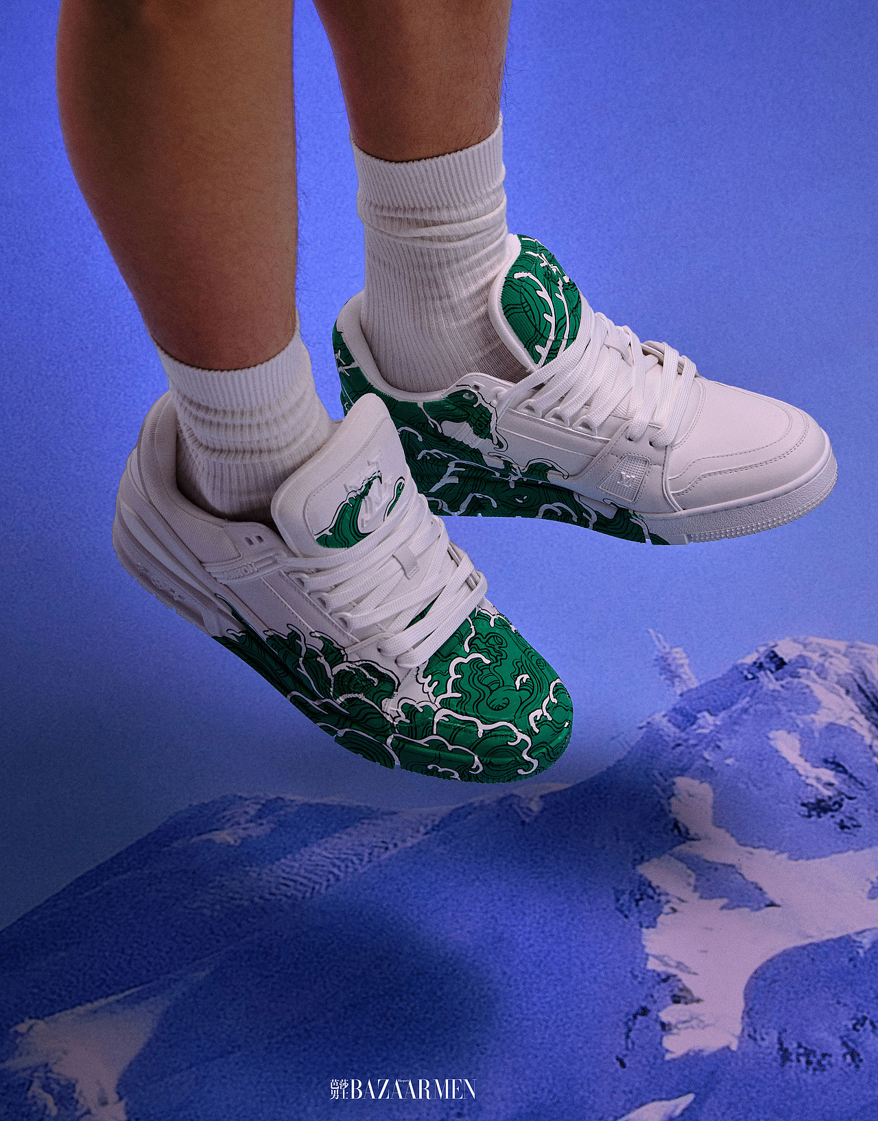 芭莎男士 模特片