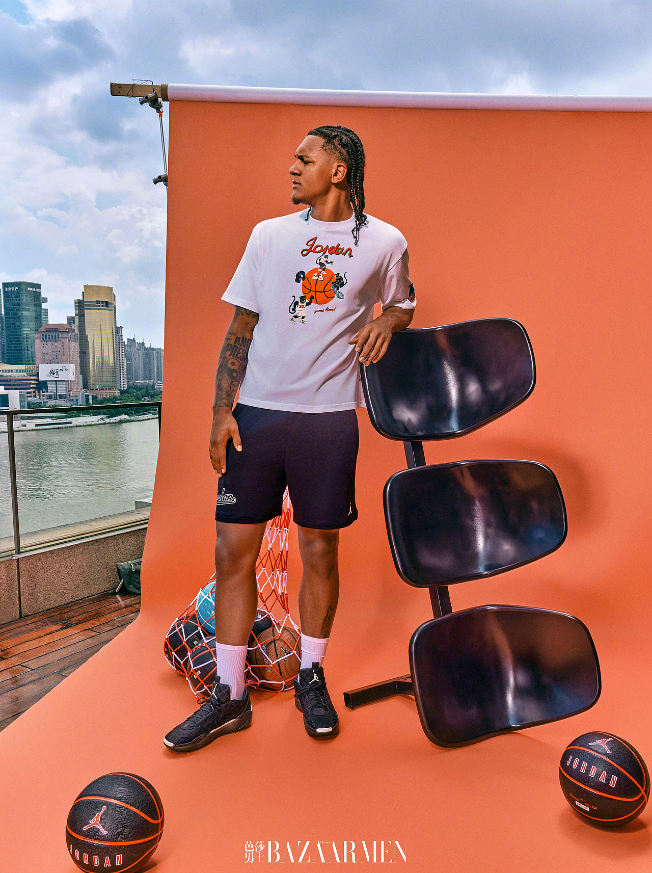 芭莎男士 ✖️ Jordan Family（图ZMzgxMDUxNDE2） - 修图/后期 - 站酷设计师查无此人48原创素材 - 站酷ZCOOL