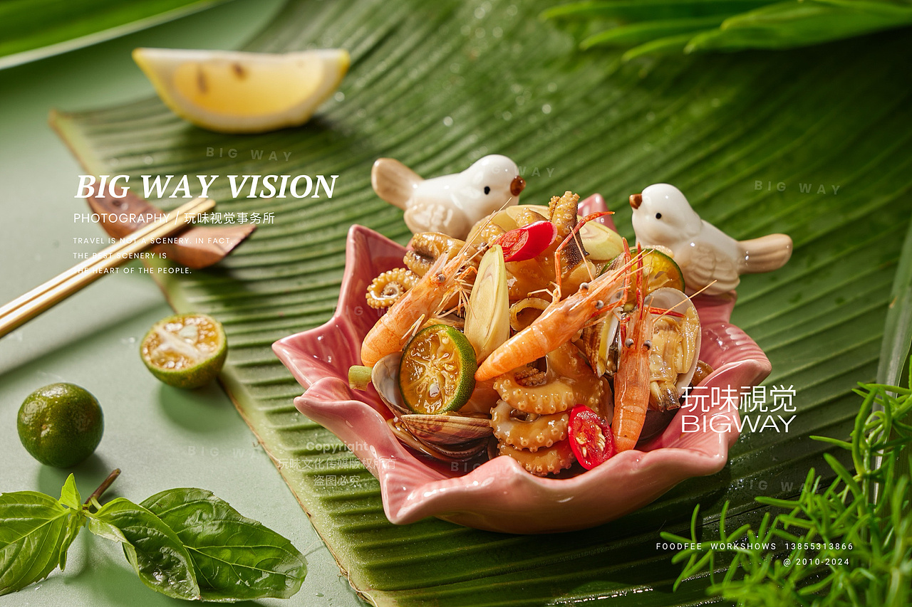 东南亚泰国菜｜幸运金禾湾新加坡餐厅×BIG WAY 玩味（图ZMzgxMDY1NzUy） - 美食摄影 - 站酷设计师玩味拾光原创素材 - 站酷ZCOOL