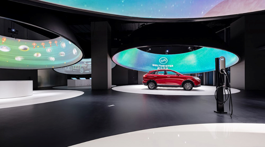 数字技术驱动新能源展厅，升级沉浸式互动之旅！