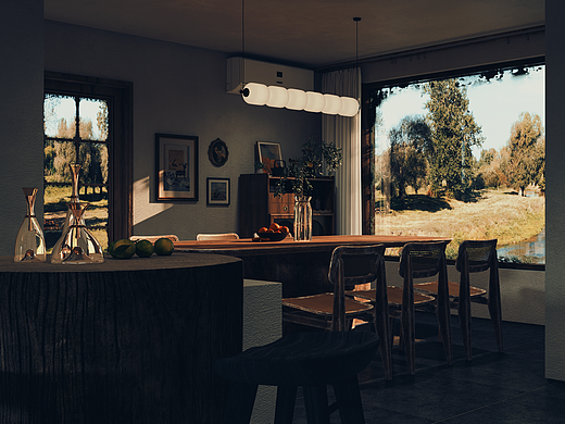 近期渲染丨陋室雅致