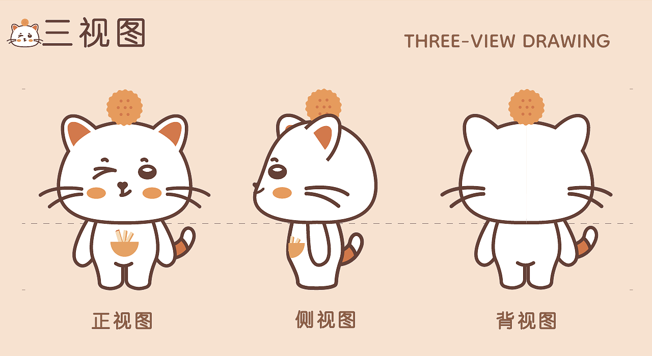 猫小懒——我的第一套原创IP设计完成啦!