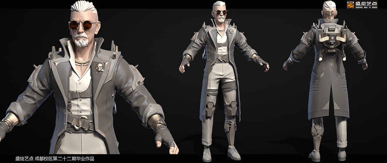 盛绘艺点次世代班学生作品（图ZMzgxMDg3MjAw） - 人物/生物 - 站酷设计师盛绘艺点原创素材 - 站酷ZCOOL