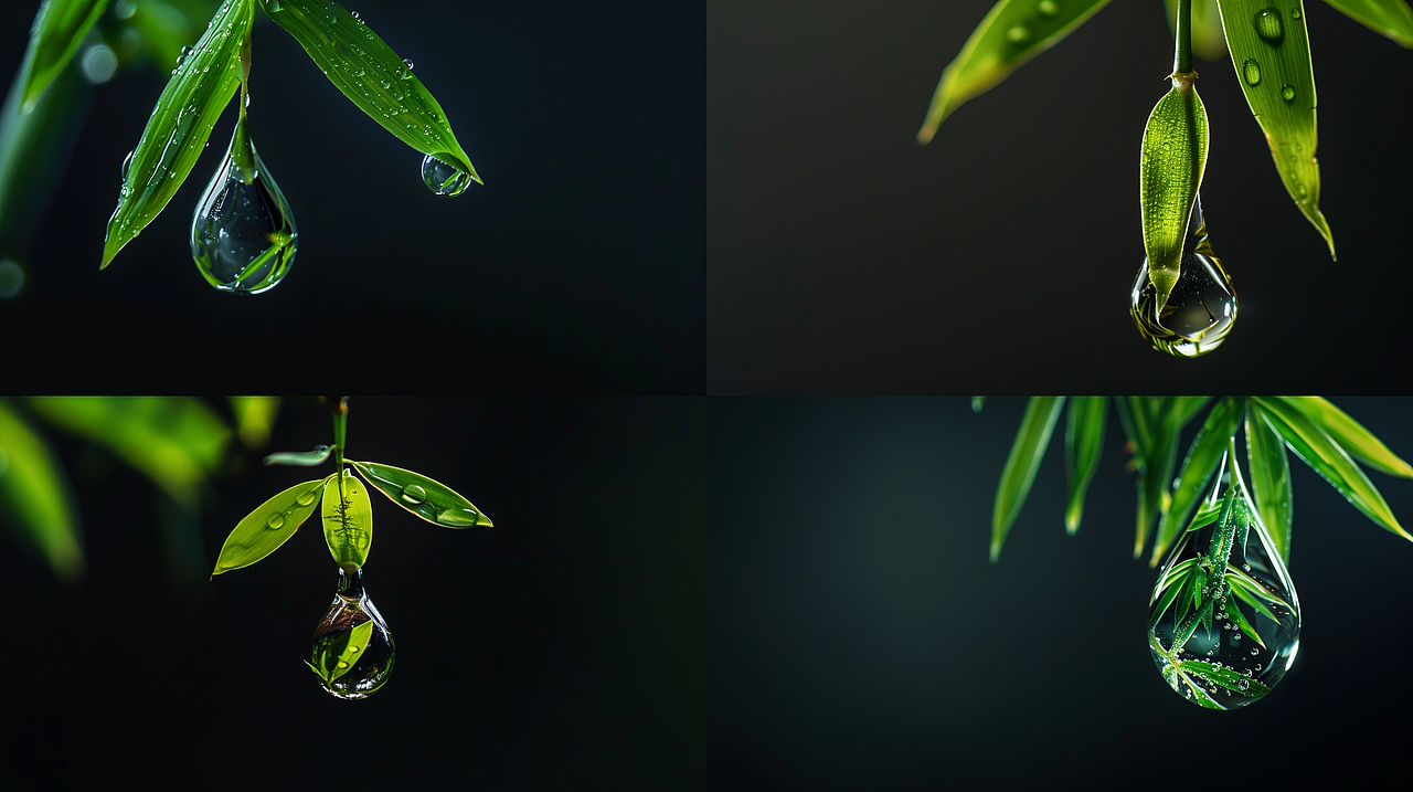 落叶水珠（图ZMzgxMDk0NTY0） - 其他平面 - 站酷设计师榴莲奶昔加点醋原创素材 - 站酷ZCOOL