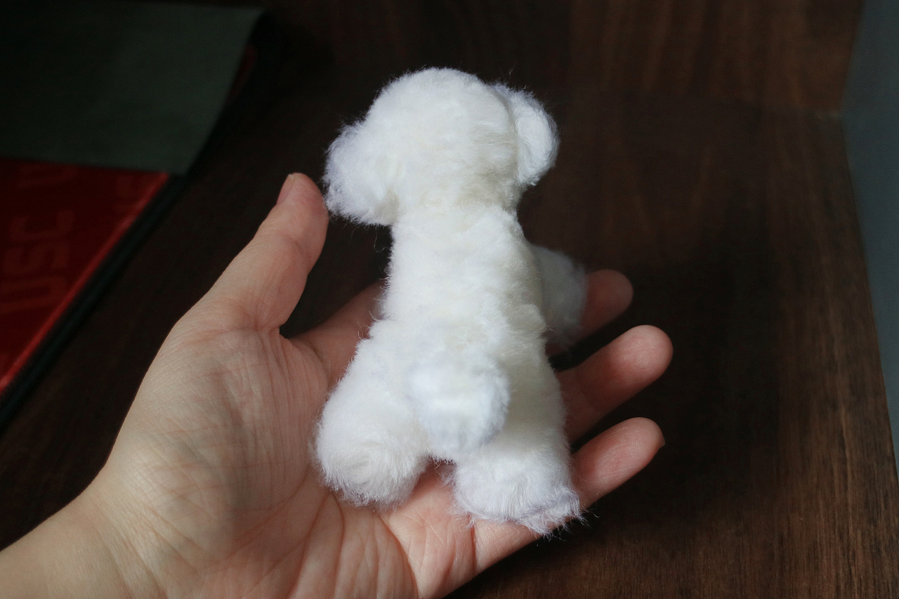 手工制作羊毛毡宠物小狗之比熊犬（图ZMzgxMDk5Njcy） - 手办/模玩 - 站酷设计师鱼七画卷原创素材 - 站酷ZCOOL