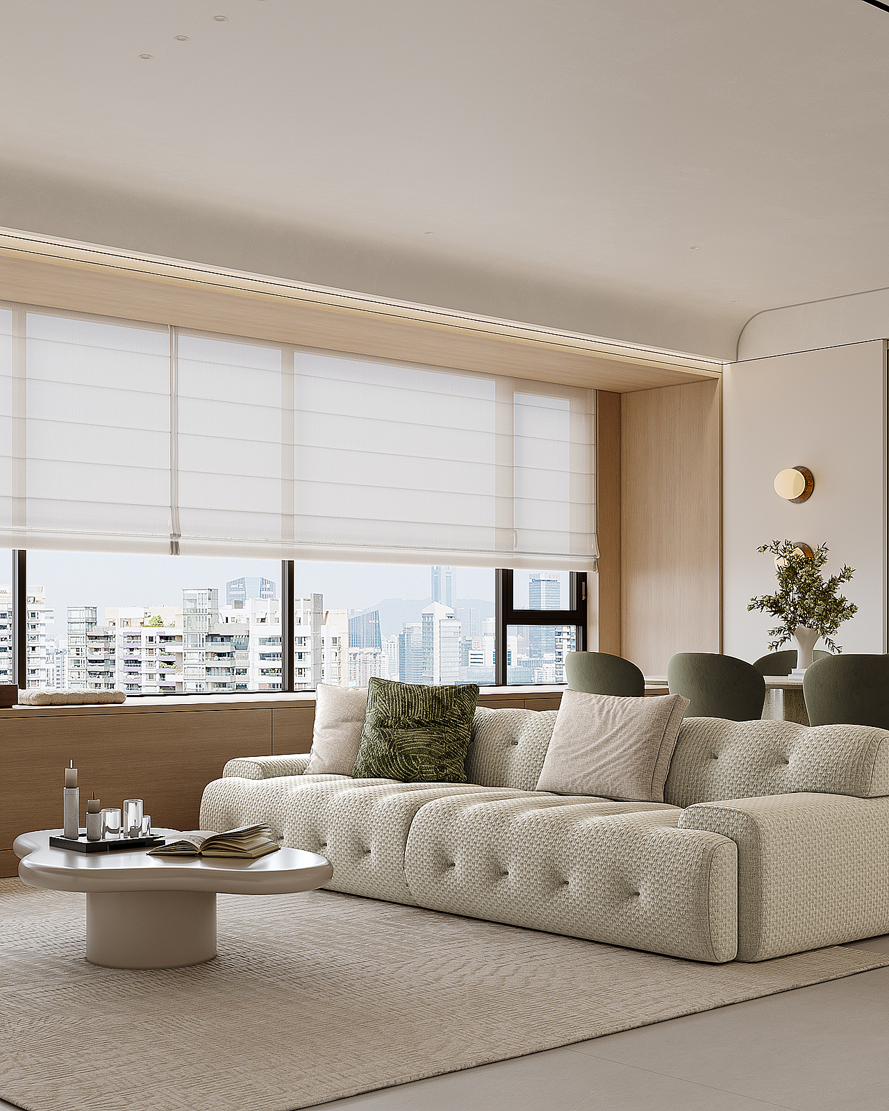 Vike表现新作|现代奶油家