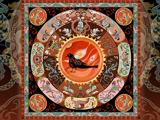 我为博物馆画了些画｜看看马王堆里的乾坤