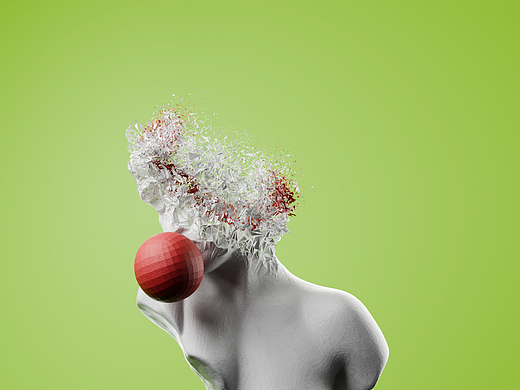 Blender几何节点物体消散