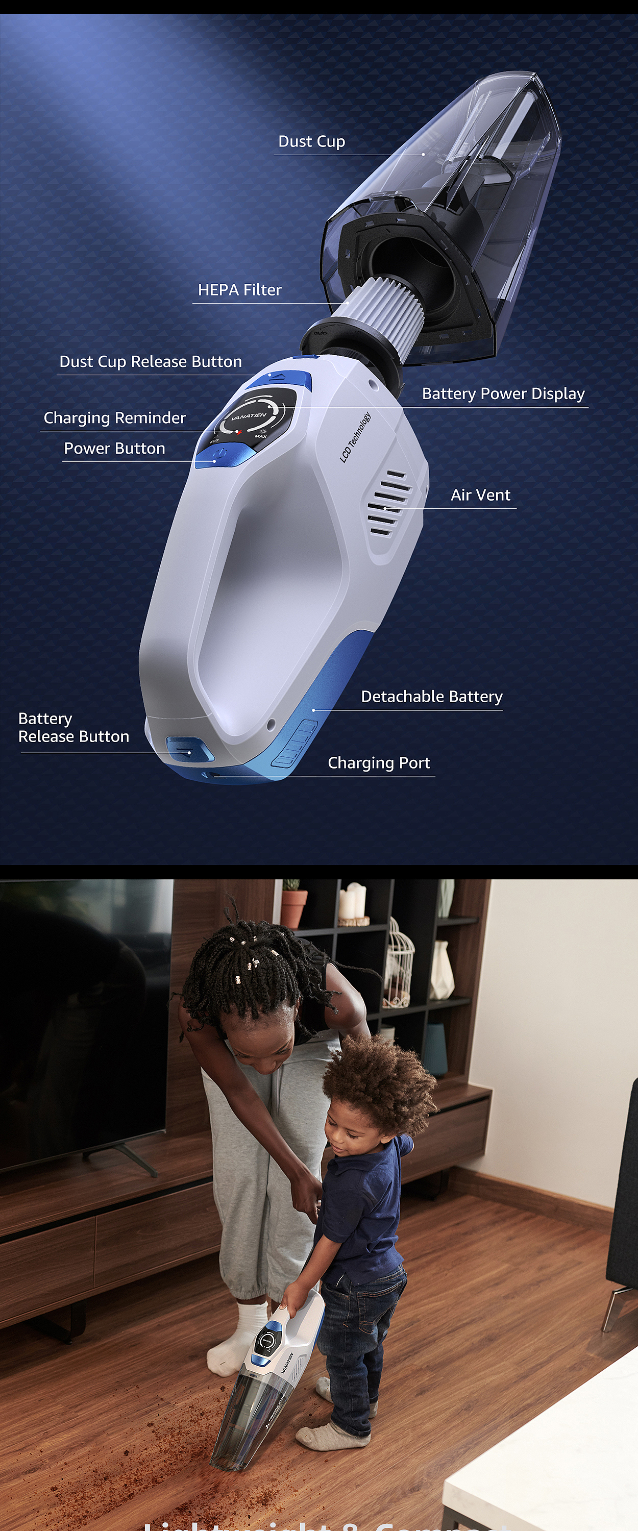 HVA1亚马逊吸尘器视觉设计