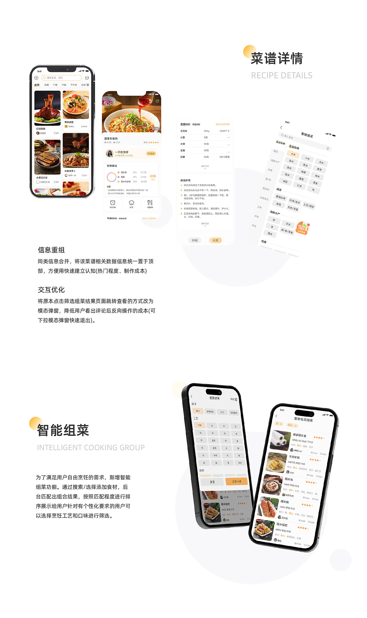 食趣APP（图ZMzgxMTMwODk2） - APP界面 - 站酷设计师酥七原创素材 - 站酷ZCOOL
