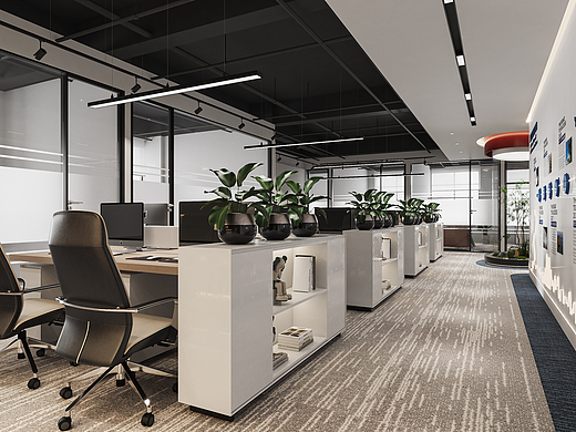 办公室设计作品|新时代的简约风