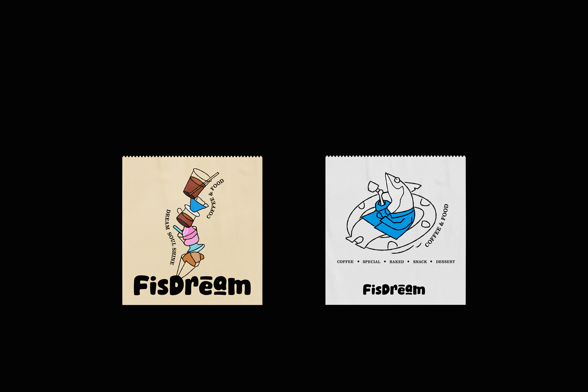 FisDream咸鱼做梦 | 咖啡烘焙 | 品牌视觉全案（图ZMzgxMTQzNDEy） - 品牌 - 站酷设计师无晚安原创素材 - 站酷ZCOOL